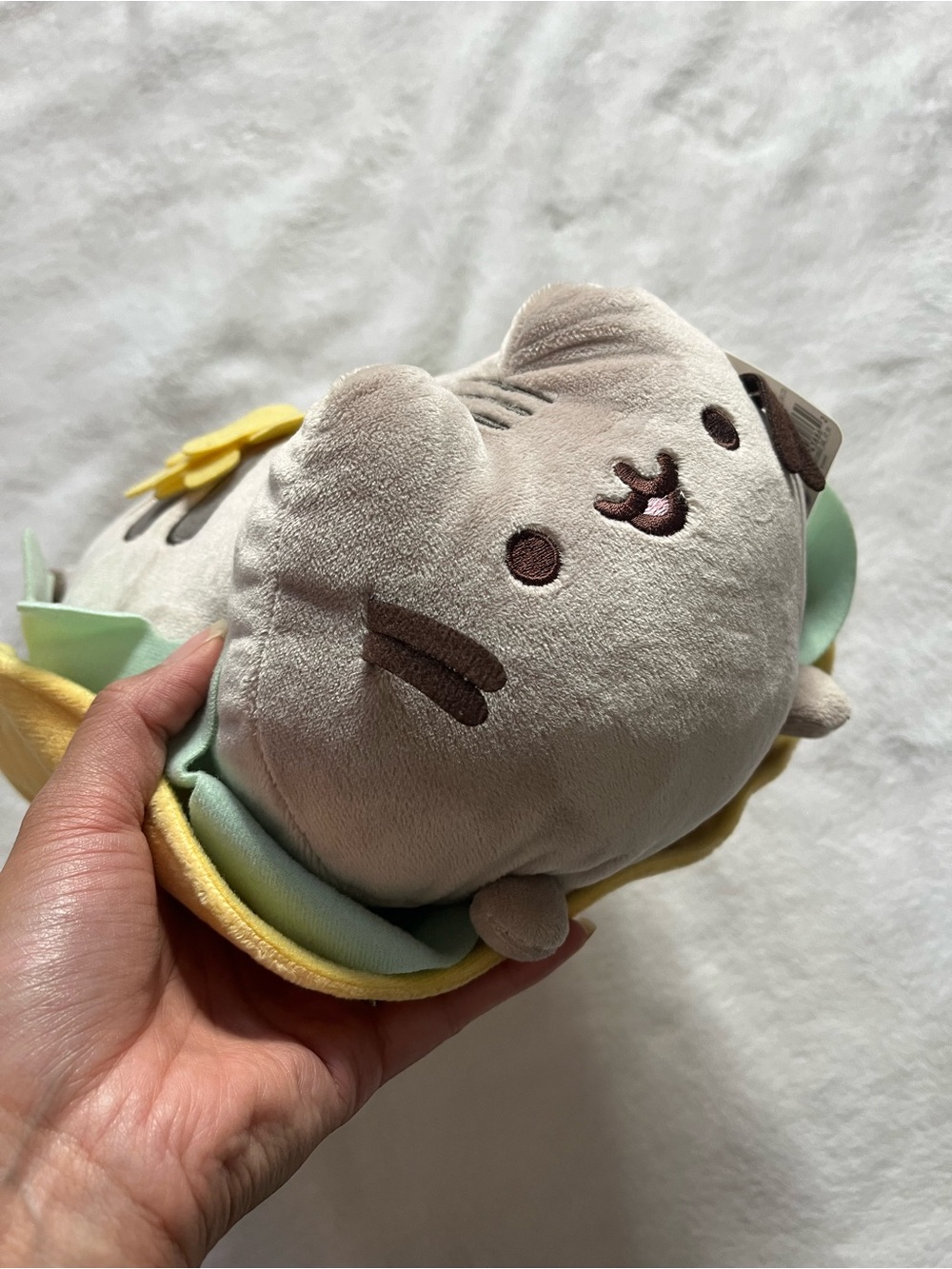 Pusheen Gray Pusheen Taco with lettuce and cheese cute cat plush
